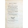 Lettre ou réflexions d'un Milord a son correspondant a Paris...  contre l'Admission des Juifs. 1768