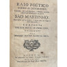 RODRIGUES MAIA, Manuel. Raio Poetico sobre as desordens, e abusos, que os Libertinos... 1786