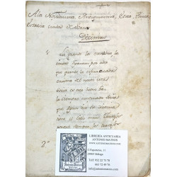 A la Novilíssima, antiquísima, ética, física, estática, ciudad de Soria. Décimas. (Manuscrito Siglo XVIII)