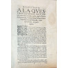 RESPUESTA  a la questión impressa, que poco á vino de Granada... a introducir la Feria de Montilla. 1629.