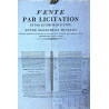 VENTE par licitation et par autorité de Justice, entre majeurs et mineurs, des biens... 1815