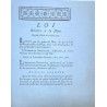 LOI Relative à la Dîme. Donnée à Paris le 10 Juin 1791.