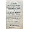 Cartas sobre los obstáculos que la naturaleza, la opinión y las leyes... /-/ Memoria al Rey Nuestro Señor Carlos III...