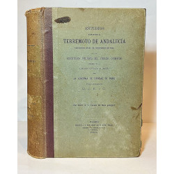 ESTUDIOS referentes al Terremoto de Andalucía ocurrido en 25 de Diciembre de 1884. 1890-94.