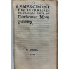 LE Remerciment des beurrieres de Paris, au Sieur de Courbouzon Montgommery. 1610