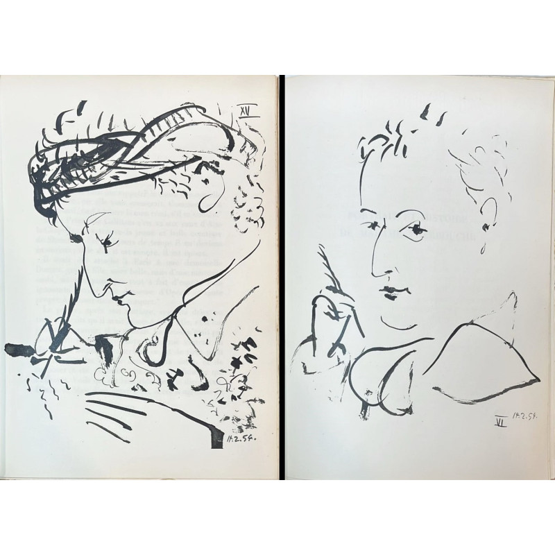 Diderot. Mistification ou histoire des portraits. Illustrations de Pablo Picasso.