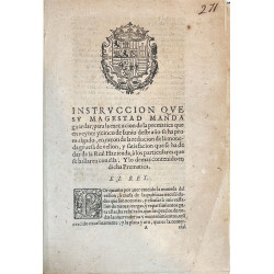 Instrucción para la pragmática  de reducción de la moneda de vellón, 1652