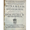 Llantos fúnebres a la muerte de  María Sofía Isabel de Neoburg , Reina de Portugal. 1699