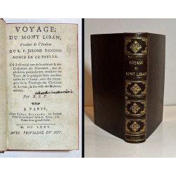 Voyage du Mont Liban, traduit de l'italien. Où il est traité tant de la créance & de Coûtumes des Maronites, Paris, 1675.