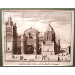 Veduta della Chiesa Cattedrale di Toledo.