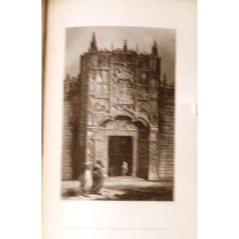 The Picturesque antiquities of Spain described in a series of letters, with illustrations, representing moorish palaces, cathedr