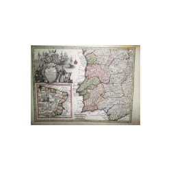 Portugalliae et Algarbiae Regna… Mappa Brasiliae Regn. in America Merid.