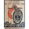 El Año Artístico 1922. Cubierta de Bujados. Ornamentación interior de E. Riquer.