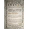 El Perfecto examen de Confessores Matritense, sale a luz, para utilidad de Confessores, alivio de Examinadores, y obsequio de lo