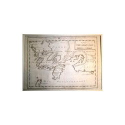 Carte des Isles Rhodiennes. Dressées pour l'Intelligence de l'Histoire de Malte.