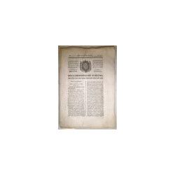 BOLETÍN Oficial de la Provincia de Almería. Nº 1 de 4 de Enero de 1843 al Nº 87 de 29 de Noviembre del mismo año.