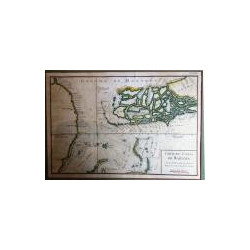 Carte du canal de Bahama suivant les rémarques de plusieurs navigateurs et en particulier des Anglais.