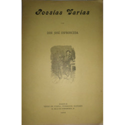 Poesías varias.