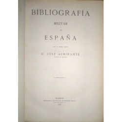 Bibliografía Militar de España.