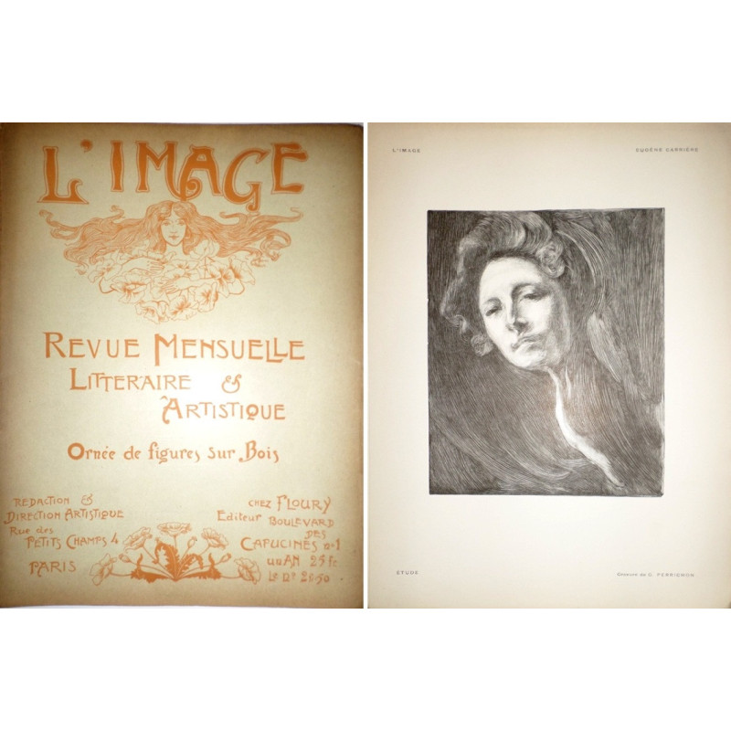 L'IMAGE. Revue Mensuelle Litteraire & Artistique. Orné de figures sur Bois. Nº 6 (Mai 1897).