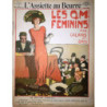 L'ASSIETTE au Beurre. Nº 474. 30 Avril 1910. Les Q.-M. Féminins par Galanis et Gris.