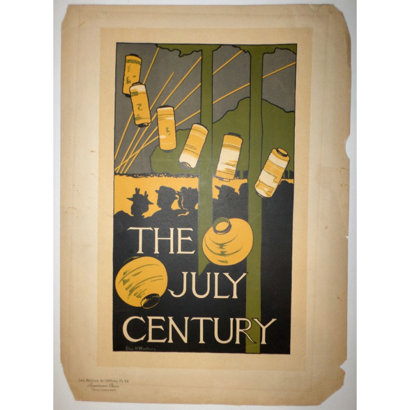 The July Century.  Les Maitres de l'Affiche Plancha 32.