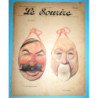 LA SOURIRE. Nº 55 - 2e. Année - 10 Novembre 1900. Maurice Méry, Directeur. Masques.