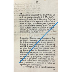 HABIÉNDOSEME comunicado por Real orden de 10 de este mes la aprobación de S. M. a los Presupuestos formados por la Contaduría Pr