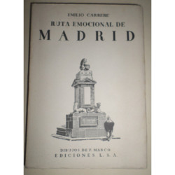 Ruta emocional de Madrid. Ilustraciones de F. Marco.