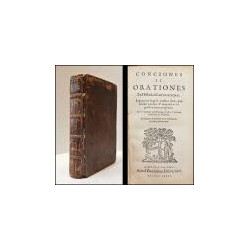 CONCIONES et Orationes ex Historicis Latinis excerptae. Argumenta singulis praefixa sunt, quae causam cujusque & summam ex rei g