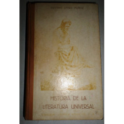 Historia de la Literatura Universal. Manual histórico crítico. Segunda edición cuidadosamente revisada y adicionada.