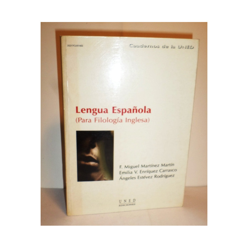 Lengua Española (Para Filología Inglesa).