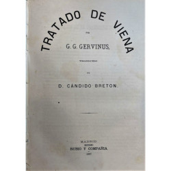 Tratado de Viena. Traducido por D. Cándido Bretón.