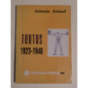 Textos. 1923-1946. Traducción Hugo Acevedo.