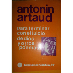 Para terminar con el juicio de Dios y otros poemas.