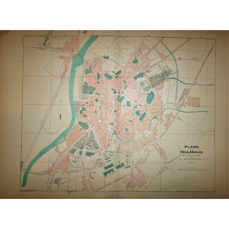 PLANO de Valladolid. Facilitado y revisado por el Ayuntamiento.