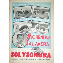 SOL y Sombra. Semanario Nacional dedicado a la fiesta de los Toros. Año XLVII. Segunda Época. Números 1.445 a 1450. 18 de Marzo