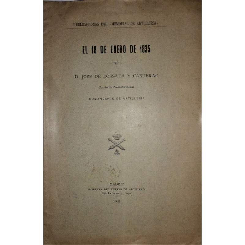 El 18 de Enero de 1835.