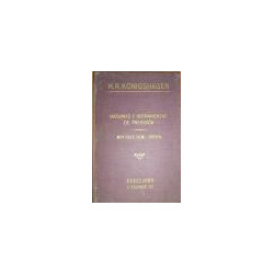 H.R. KONIGSHAGEN. Máquinas y herramientas de precisión. Motores semi-diesel. Lista especial Núm. 1. Febrero 1924.