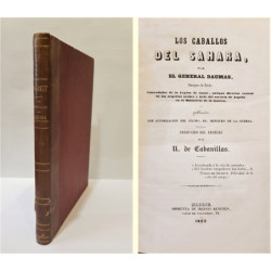 Los caballos del Sahara, por …, Consejero de Estado, Comendador de la Legión de honor,… Traducido del francés por N. de Cabanill