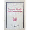 Aspectos Sociales de la España Árabe. Cuadernos del congreso de Estudios sociales sección 1.ª.