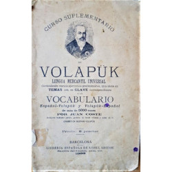 Curso suplementario de Volapuk, lengua mercantil universal,…