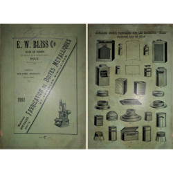 E. W. BLISS Co. Machines spéciales pour la Fabrication de Boites Métalliques et articles similaires. 1901.