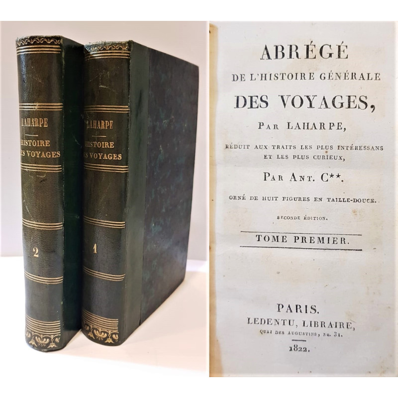 Abrégé de l'histoire générale des Voyages. Réduit aux traits les plus intéressans et les plus curieux par Ant. C**.