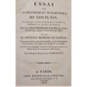 Essai sur l'établissement monarchique de Louis XIV, et sur les altérations qu'il éprouva pendant la vie de ce prince. Morceau se