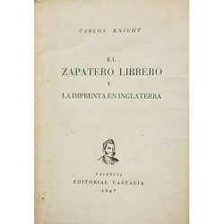 El zapatero librero y La imprenta en Inglaterra. (Dos relatos). Traducción y prólogo por M. Cardenal de Iracheta.