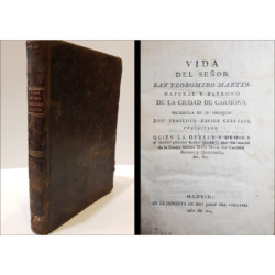 Vida del Señor San Teodomiro Mártir, natural y patrono de la Ciudad de Carmona.