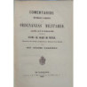 Comentarios históricos y eruditos a las Ordenanzas Militares expedidas en 22 de Octubre de 1768.