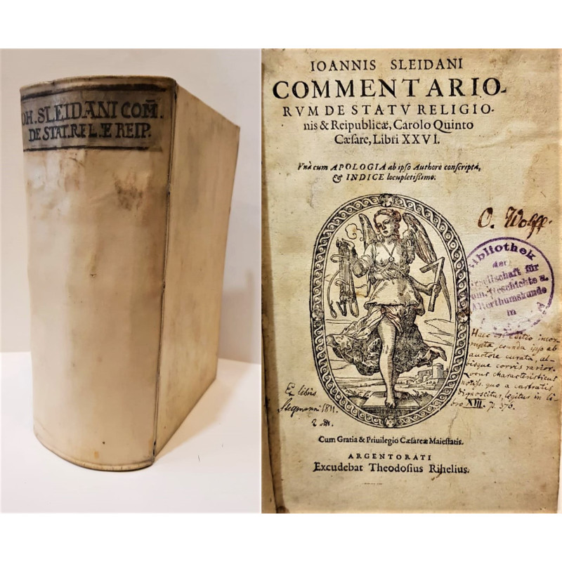 Commentariorum de Statu Religionis & Republicae, Carolo Quinto Caesare, Libri XXVI. Unà cum Apologia a ipso Authore cosncripta,