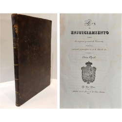 LEY de Enjuiciamiento sobre los negocios y causas de Comercio, decretada, sancionada y promulgada en 24 de Julio de 1830. Edició